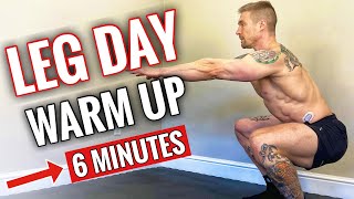 Do this 6 Minute Leg Day warm up before every leg workout [upl. by Downing]