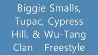 Biggie 2pac Wu Tang Clan Big Daddy Kane Big Scoob  freestyle EXCLUSIVE NEW [upl. by Zinnes411]