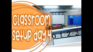 Third Grade Classroom Setup Day 4  Rearranging Furniture  20182019 [upl. by Eeliab]