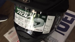 Unboxing SHOEI HORNET ADV [upl. by Nivek980]