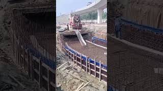 Remodeling Of ADA Nullah concrete bed work 2024 viralvideo youtubeshorts [upl. by Bunting]