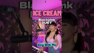 Calling all the BLINKS 🖤💗 Ice Cream by Blackpink Sing With Me blackpink icecream popcornduet [upl. by Bettencourt]