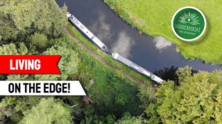 Stunning Canal Boat Mooring  Electric Narrowboat Living Ep189 [upl. by Hoon]