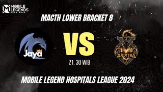 PLAY OFF  MLBB HOSPITAL LEAGUE DAY 7 JAYA GAMING VS ARIXTRA 2 [upl. by Isle]