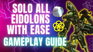 Gameplay Guide to Smash Eidolons  Trinity  Fun Platinum amp 465k Focus per 3x3 night Warframe 2024 [upl. by Seed]