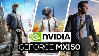 NVIDIA Geforce MX150 Gaming Performance 2017 [upl. by Lenod]