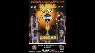 CANAAN VS CALLE 8 ULTIMO JUEGO DE LA SERIE FINAL INTERCALLES EL CAFE 2024 [upl. by Etnuhs]