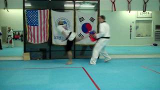 Taekwondo Advanced Sparring Techniques Vol 2 [upl. by Ydnac]