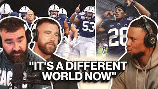 Saquon Barkley thinks NIL completely changed college football atmosphere [upl. by Anoed]