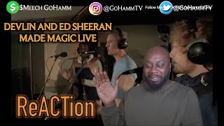 American Reacts  DEVLIN Ft Ed Sheeran amp Labrinth  Watchtower Live GoHammTV [upl. by Niuqauj646]