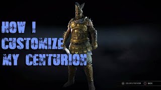 For Honor  How I customize my Centurion Reputation 60 [upl. by Eiromem]