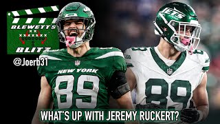 Where Is Jeremy Ruckert In His Development  NY Jets Film Review  Blewetts Blitz [upl. by Blackington]