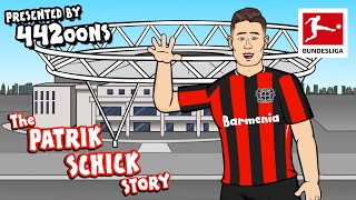 The Story of Patrik Schick  Powered by 442oons [upl. by Oicirtap]