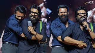 Global Star Ram Charan amp Supreme Hero Sai Durgha Tej Special Interaction At SDT18 Carnage Launch [upl. by Wilscam774]