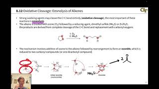 Ozonolysis of Alkenes [upl. by Vince]