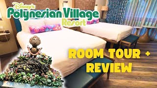 Disney’s Polynesian Village Room Tour and Review  Resort View Room [upl. by Tarr300]