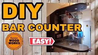 Paano Gumawa ng Bar Counter  How To Build A Bar Counter  Easy Steps DIY [upl. by Finnigan90]