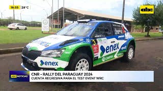 ABC Motor Rally del ParaguayTest Event WRC cuenta regresiva para que inicie el evento [upl. by Goldner]