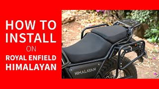 Saddlebag Rack for Royal Enfield Himalayan [upl. by Urbani]