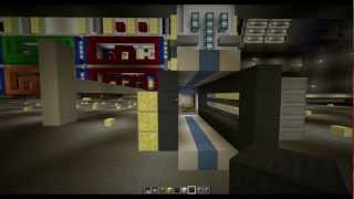 Minecraft  Projekt Raumhafen  Einkaufspassage Part 4 German HD [upl. by Higgins718]