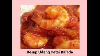 Resep Udang Petai Balado [upl. by Eynaffit]