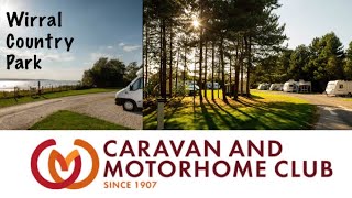 Wirral Country Park  SITE TOUR 2022  Caravan And Motorhome Club [upl. by Enneles]