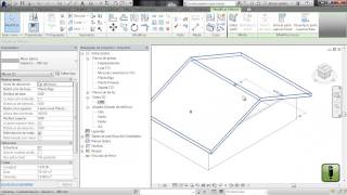 REVIT  Muros 2 Enlazar muros a cubierta [upl. by Retsbew]