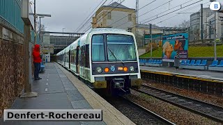 Denfert  Rochereau  RER B  Paris  RATP MI79  MI84 [upl. by Lieberman]