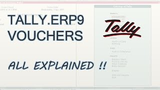 Accounting Vouchers in Tally ERP 9  Tally Voucher Entry  All Vouchers Explained [upl. by Romie320]