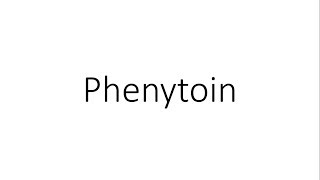 Phenytoin  Pharmacology [upl. by Yesteb]