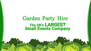 Garden Party Hire  This Is What We Do [upl. by Tai205]