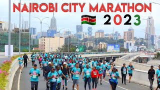 How the Nairobi City Marathon 2023 went down [upl. by Hsetih]