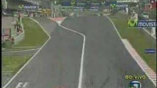 Felipe Massa Vence Espanha 2007 melhores momentos [upl. by Yrem]