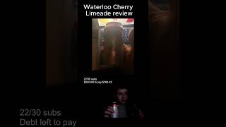 waterloo cherry limeade review [upl. by Leasi531]