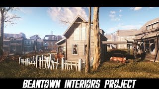 Fallout 4 Mods Beantown Interiors Project [upl. by Auguste]