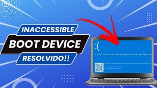 INACCESSIBLE BOOT DEVICE  RESOLVIDO EM APENAS 1 MINUTO [upl. by Nyleahcim147]