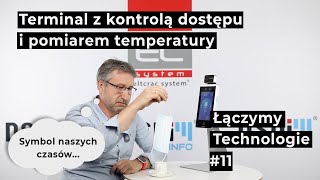 Terminal DSK1TA70MIT Hikvision z kamerą termowizyjną panel kontroli dostępu z detekcją twarzy 11 [upl. by Kissel837]