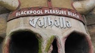 Valhalla blackpool pleasure beach ride on [upl. by Aloap]