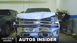 Así se Reparan los Autos Destrozados  Autos Insider  Insider Español [upl. by Olmsted241]