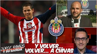 ¡FIESTA EN GUADALAJARA Chicharito llega a Chivas pero NO EN CONDICIONES  Jorge Ramos y su Banda [upl. by Daveta]