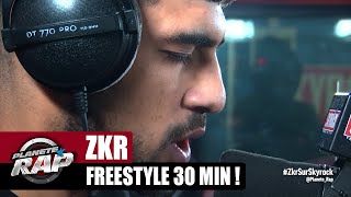 Exclu Zkr  Freestyle de 30 minutes  PlanèteRap [upl. by Gordan]