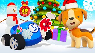 Car cartoons for kids amp Helper cars cartoon full episodes Christmas videos amp Kids cars and trucks [upl. by Dewie]