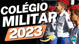 COLÉGIO MILITAR 2023 INSCRIÇÕES VAGAS EDITAL PROVAS E COMO FUNCIONAM AS MATRÍCULAS [upl. by Norbie]