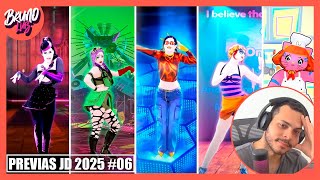 SEXTA LEVA DE PRÉVIAS 06  JUST DANCE 2025 EDITION [upl. by Olin]