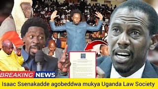 Bitabuse Isaac Ssemakadde agobeddwa mu Office ya Uganda Law Society lwakulyamu banne lukwe [upl. by Gracie]