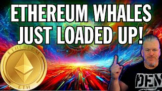 ETHEREUM WHALES JUST LOADED UP WILL YOU MISS THE PUMP [upl. by Leirrad]