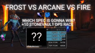 FROST VS ARCANE VS FIRE  Close Race  10 SV  TWW S1 Arcane Mage 1105 [upl. by Idola]