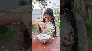 Water balloon ICE cream prank on my sister 🍧🤫 TomampJerry 😱diyalshwarya shorts funny trand viral [upl. by Inram]