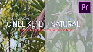 CinelikeD vs Natur  Color Grading  Lumix GX880  GF9 Video Tes free LUTs for Adobe Premiere Pro [upl. by Irehc]