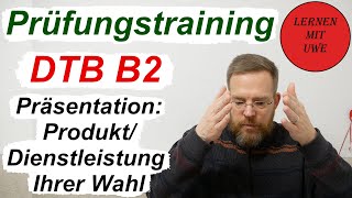 DeutschTest für den Beruf B2 – 21 – Sprechen Teil 1 – Thema 7 ProduktDienstleistung Ihrer Wahl [upl. by Moyna97]